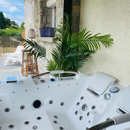 Lägenhet Casa Alma, Vue Cite, Jacuzzi Balneo, Clim, Jardin, Parking Gratuit