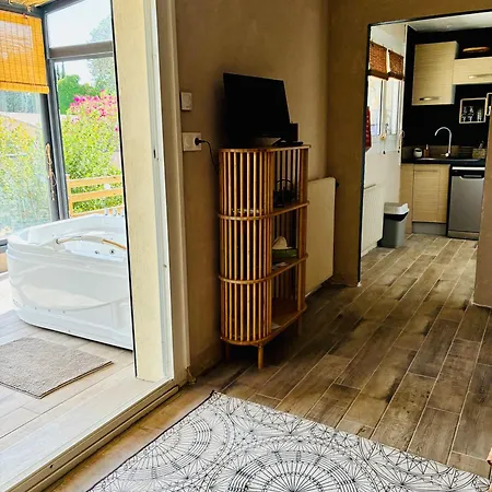 Casa Alma, Vue Cite, Jacuzzi Balneo, Clim, Jardin, Parking Gratuit Lägenhet Carcassonne