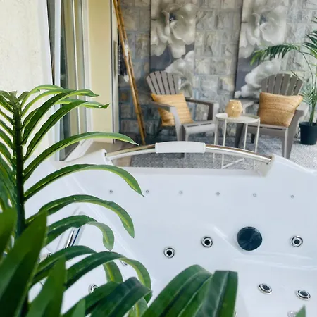 Casa Alma, Vue Cite, Jacuzzi Balneo, Clim, Jardin, Parking Gratuit Lägenhet *